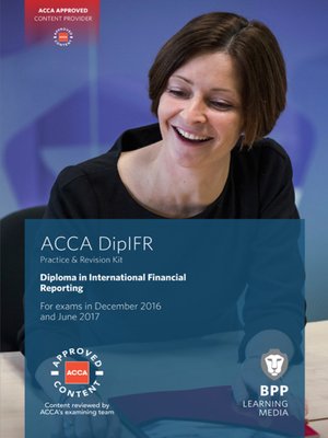 cover image of DipIFR Diploma in International Financial Reporting: Revision Kit